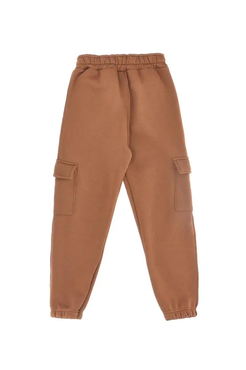 Pantaloni marroni cargo interno felpato Boardman 200 [CAMEL] miniatura 3