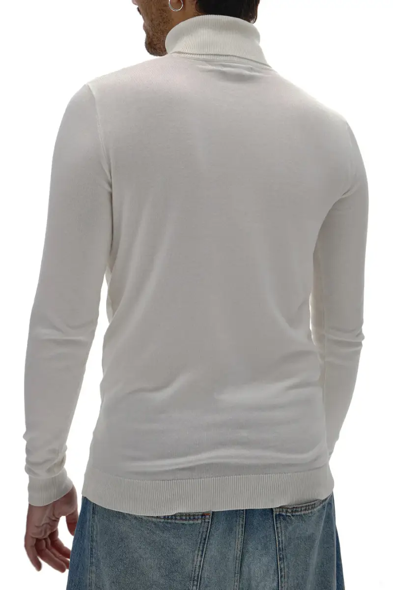 Pullover Dolcevita Bianco BOARDMAN NBY8120W25 [BIANCO] miniatura 2