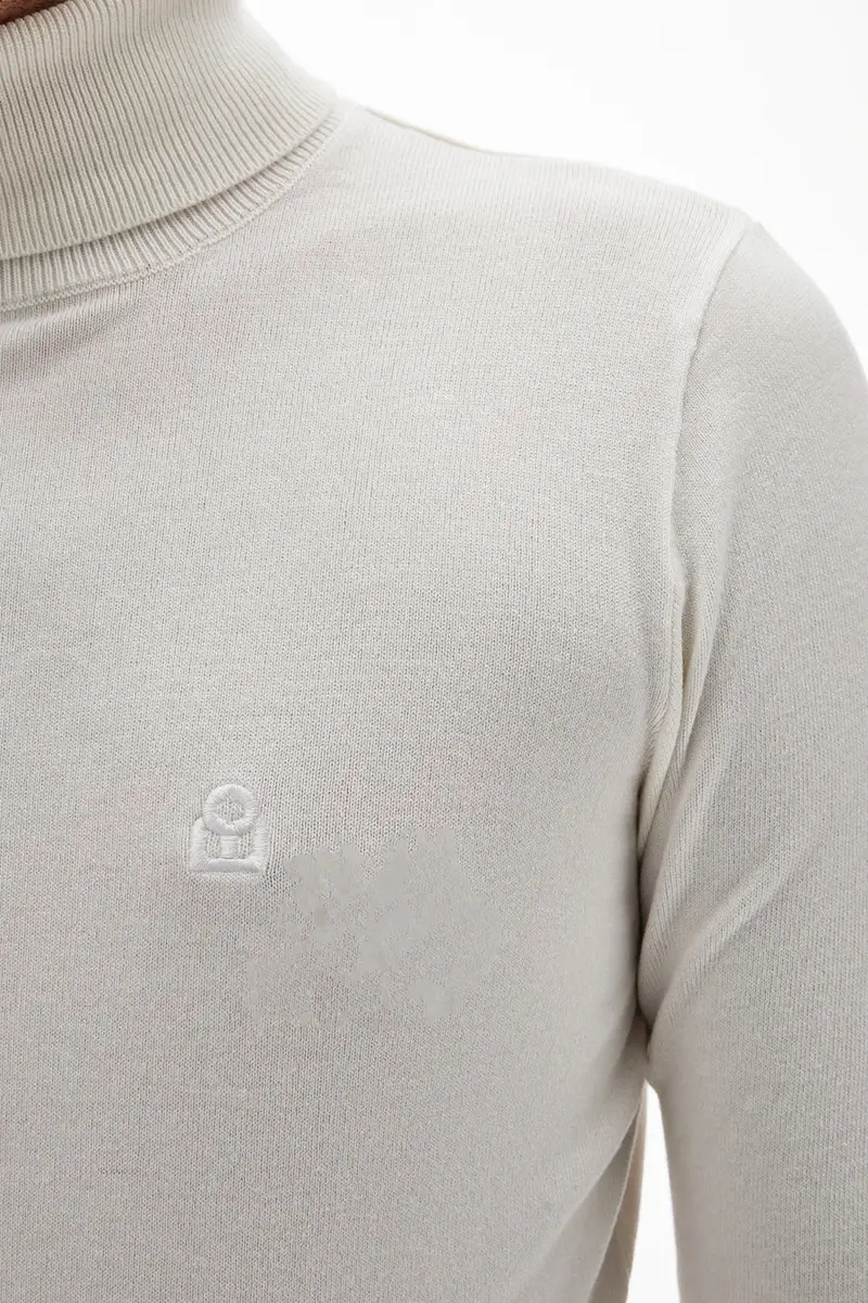 Pullover Dolcevita Bianco BOARDMAN NBY8120W25 [BIANCO] miniatura 3