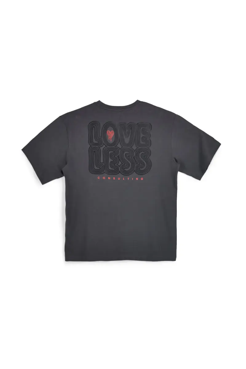 T-shirt in cotone grigia con stampa grafica Boardman Alpha pt-t-9064 [GRIGIO SCURO] miniatura 2