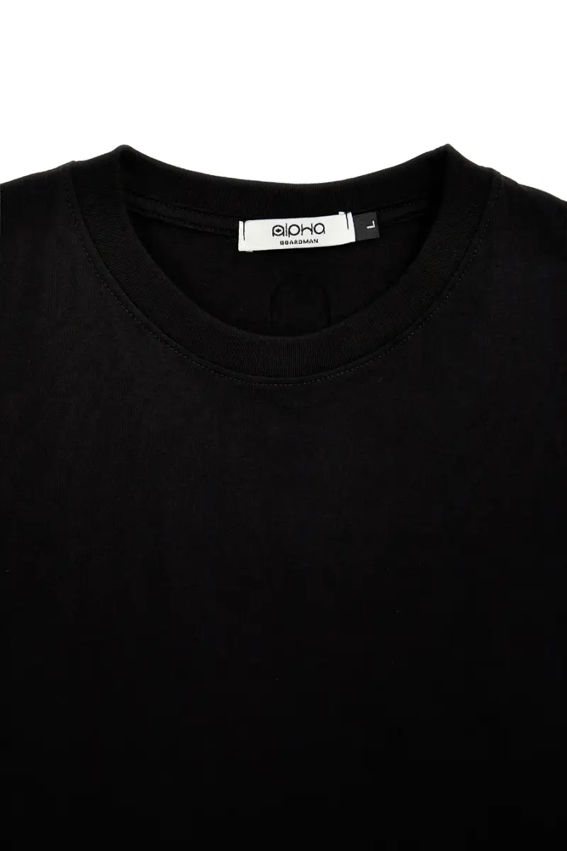 T-shirt nera a maniche corte Boardman ALPHA10 [NERO] miniatura 2