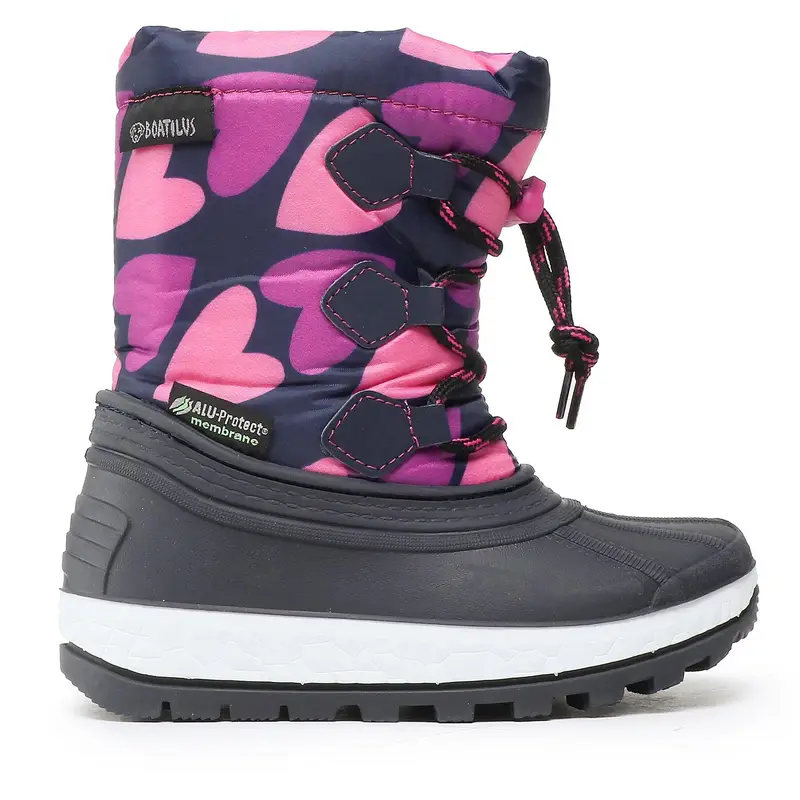 Stivali da neve Boatilus Joggy Sport NJ10-VAR.04F-YOUTH Blu scuro