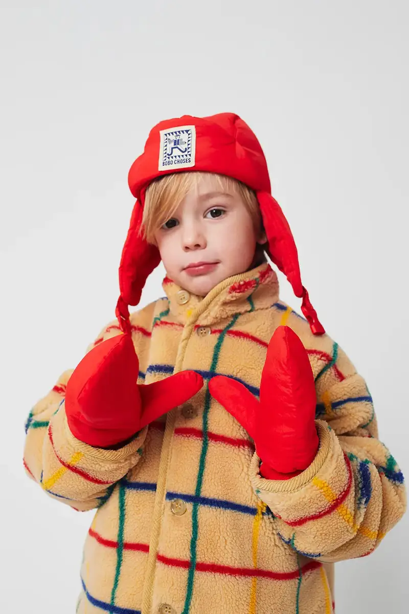 berretta per bambini Mr Pencil Rosso