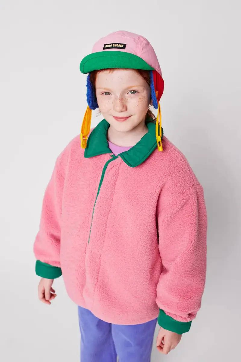 berretta per bambini Rosa miniatura 4