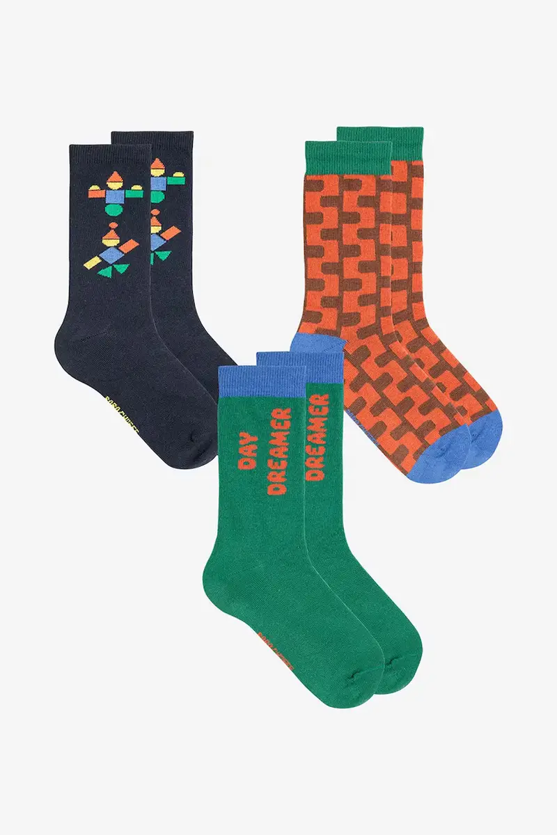 calzini per bambini Day dreamer pacco da 3 Verde