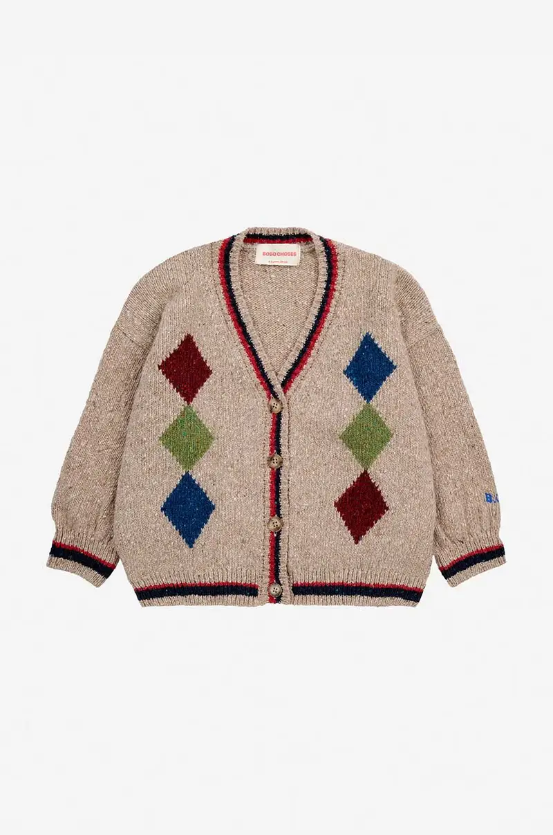 Bobo Choses Cardigan Beige 4157171 miniatura 2