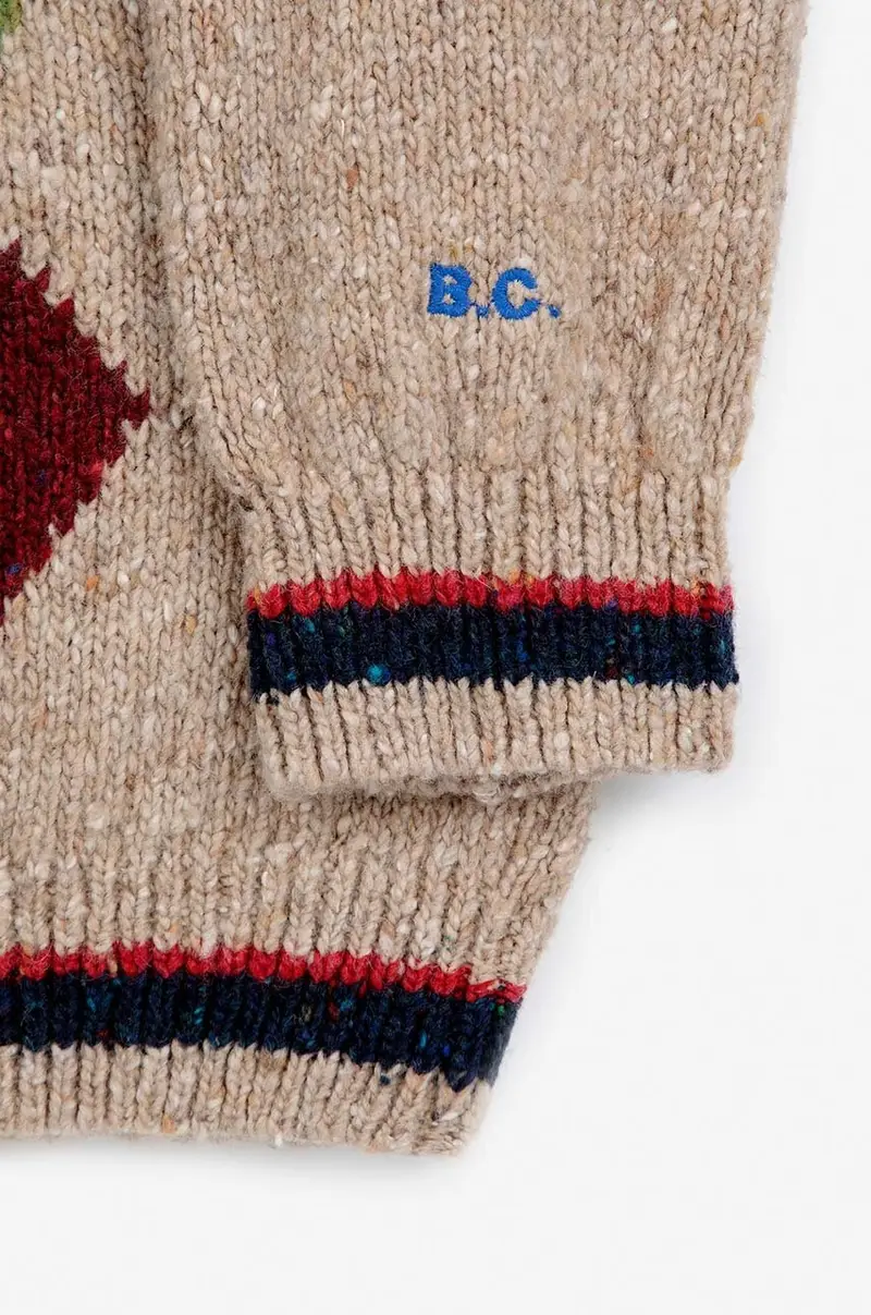 Bobo Choses Cardigan Beige 4157171 miniatura 3