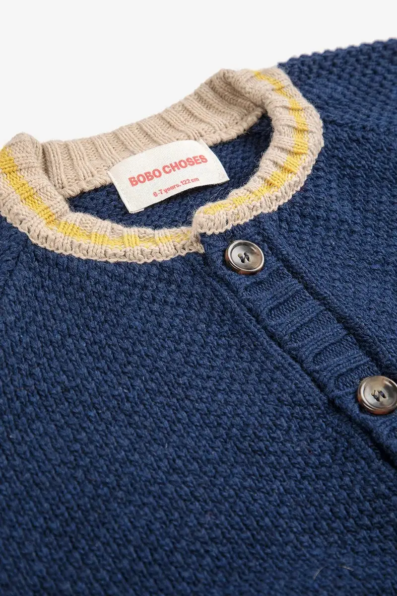 Bobo Choses Cardigan Blu 3956132 miniatura 4
