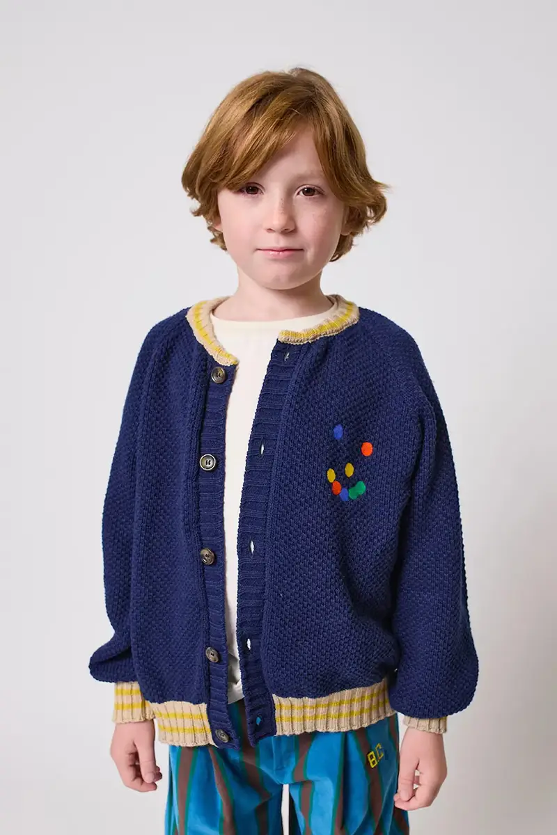 Bobo Choses Cardigan Blu 3956132