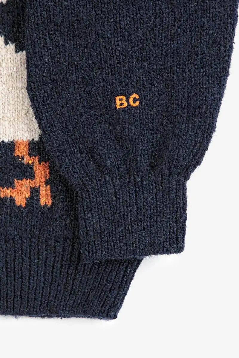 Bobo Choses Cardigan Blu 3767613 miniatura 5