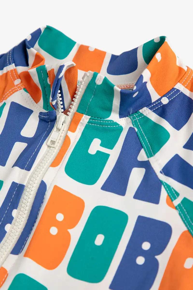 costume intero bambino/a colore arancione 125AC135 miniatura 3