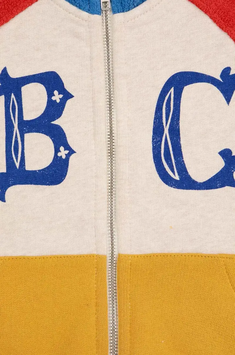 felpa in cotone bambino/a 224AC057 Multicolore miniatura 5