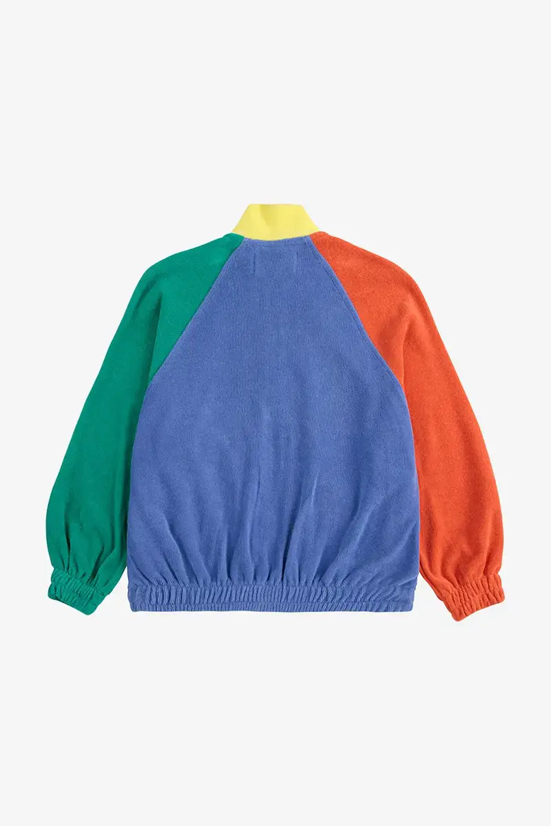 felpa per bambini Smiling colore blu 125AC048 miniatura 3