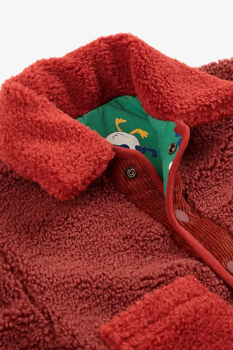 giacca a doppia faccia per neonati La Oca colore verde 225AB107 miniatura 5