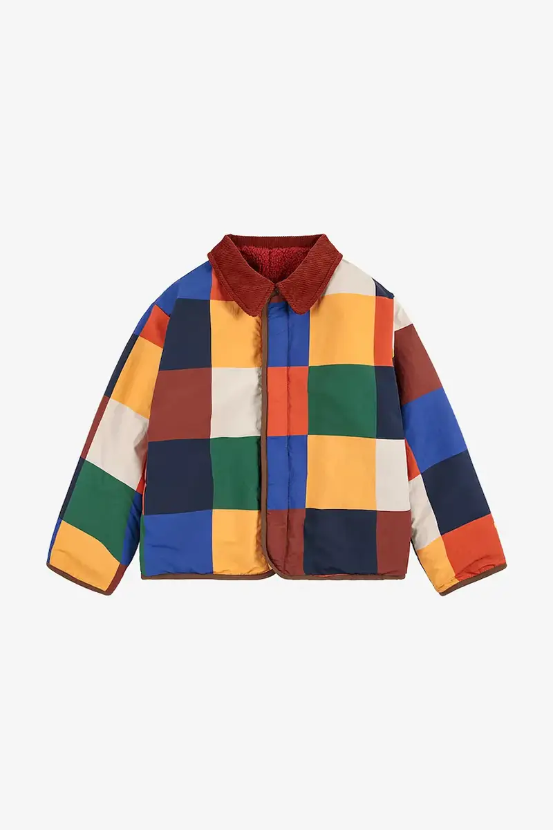giacca reversibile per bambini 225AC122 Multicolore miniatura 2
