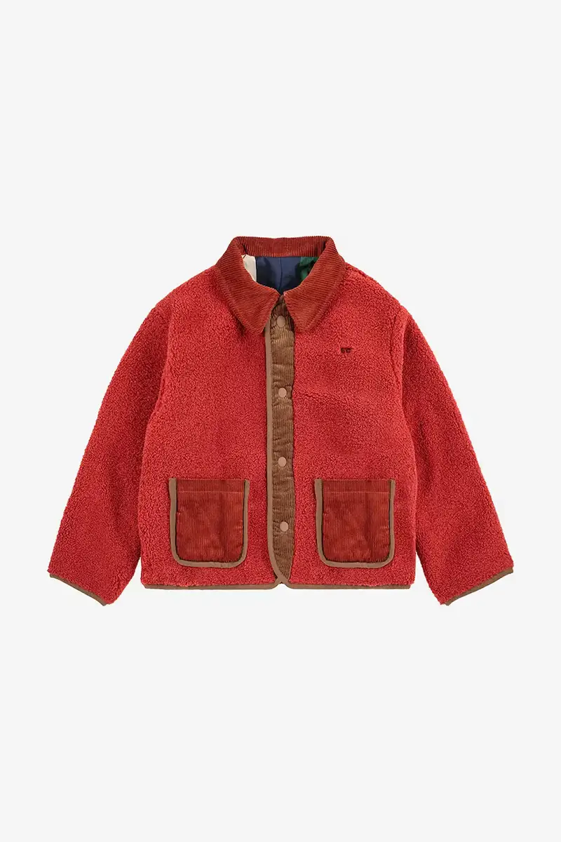 giacca reversibile per bambini 225AC122 Multicolore miniatura 4