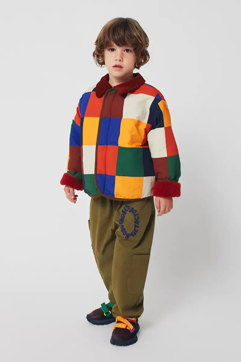 giacca reversibile per bambini 225AC122 Multicolore