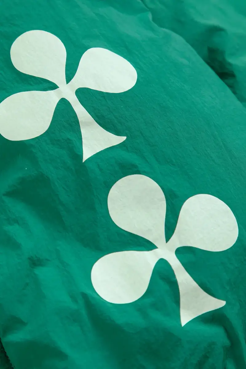 giacca reversibile per bambini Clover colore verde 225AC121 miniatura 4