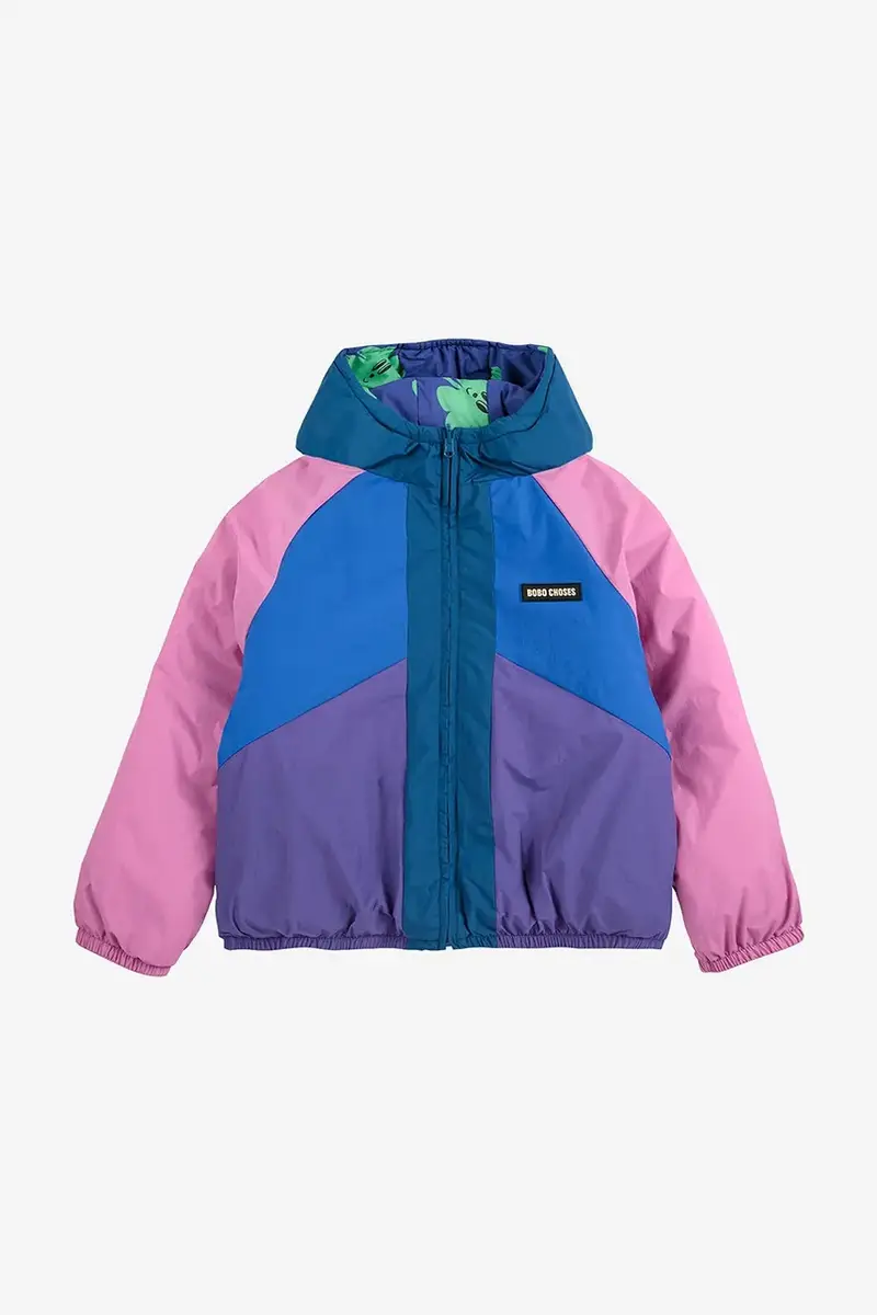 giacca reversibile per bambini Lucky Clover colore violetto 225AC119 miniatura 2