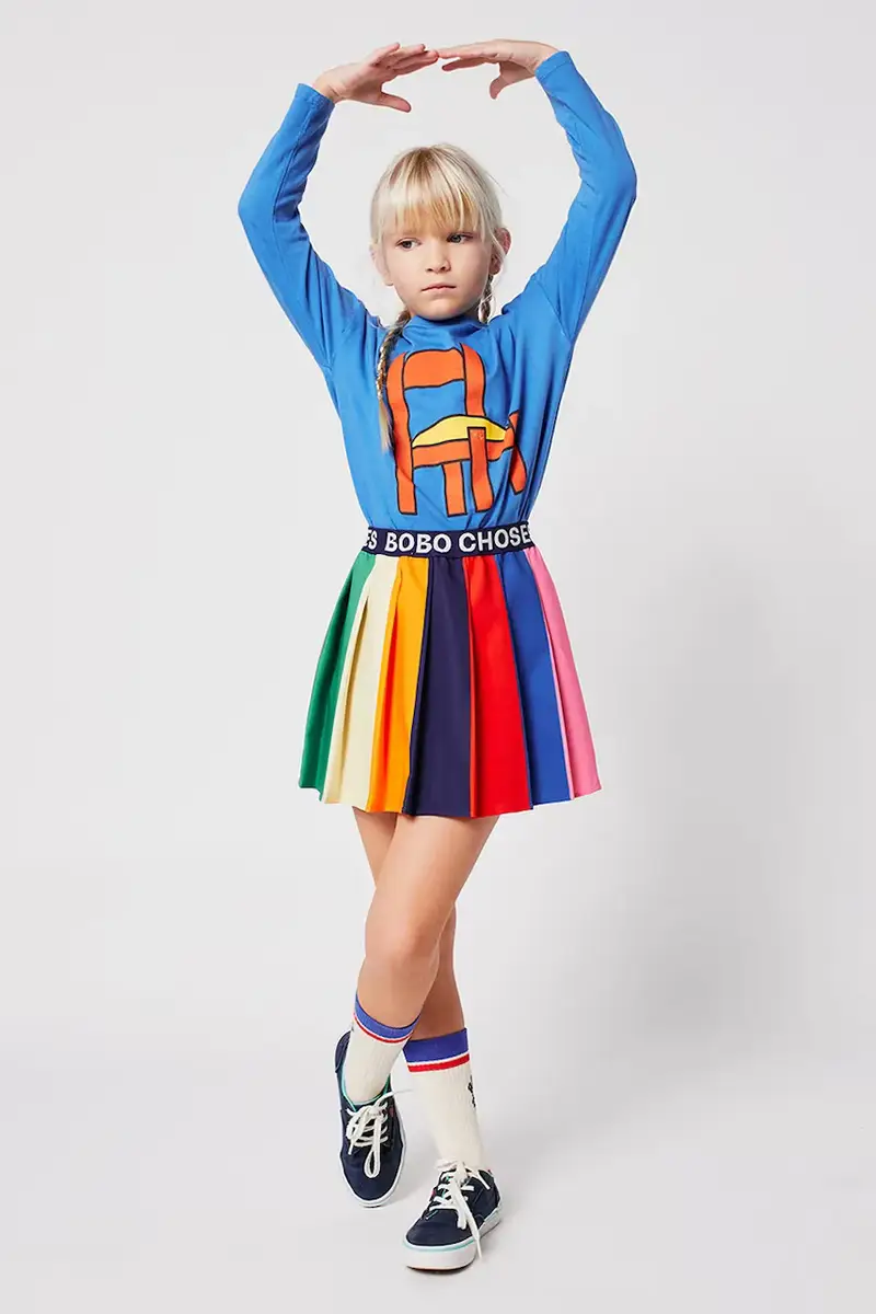 gonna bambina 225AC102 Multicolore