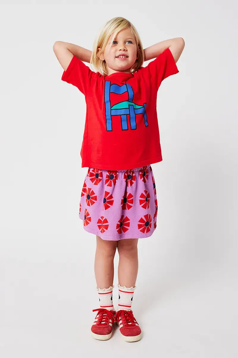 gonna bambina Kaleidoscope colore violetto 225AC101 miniatura 4