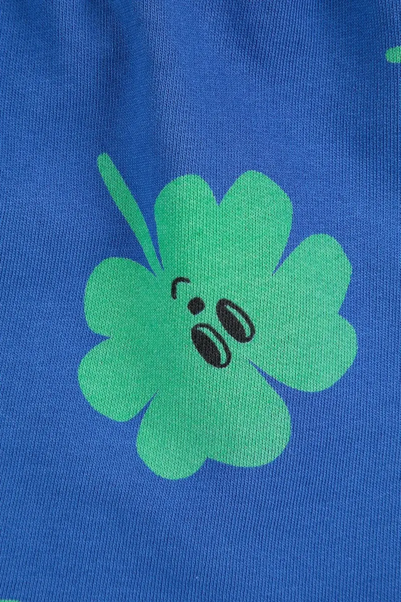 gonna di cotone bambina Lucky Clover colore blu 225AC104 miniatura 3