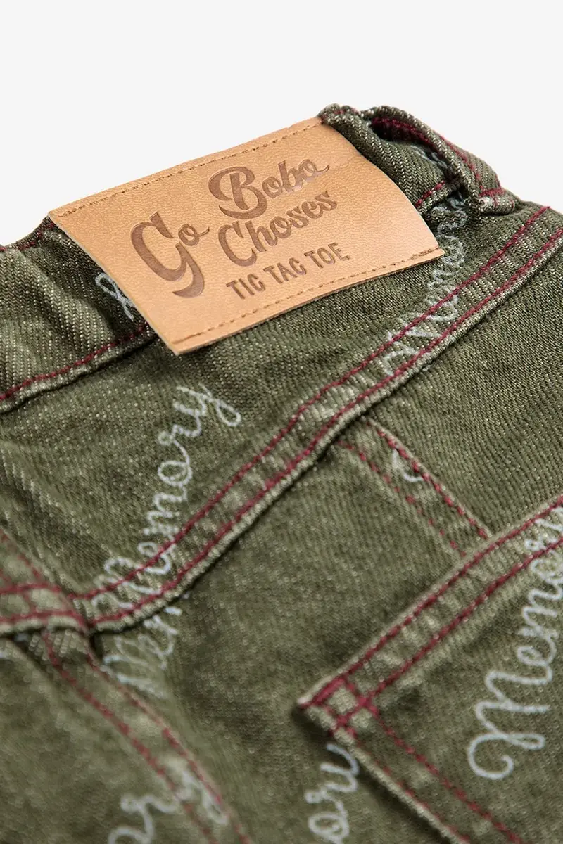 Bobo Choses Jeans Verde 3781521 miniatura 5