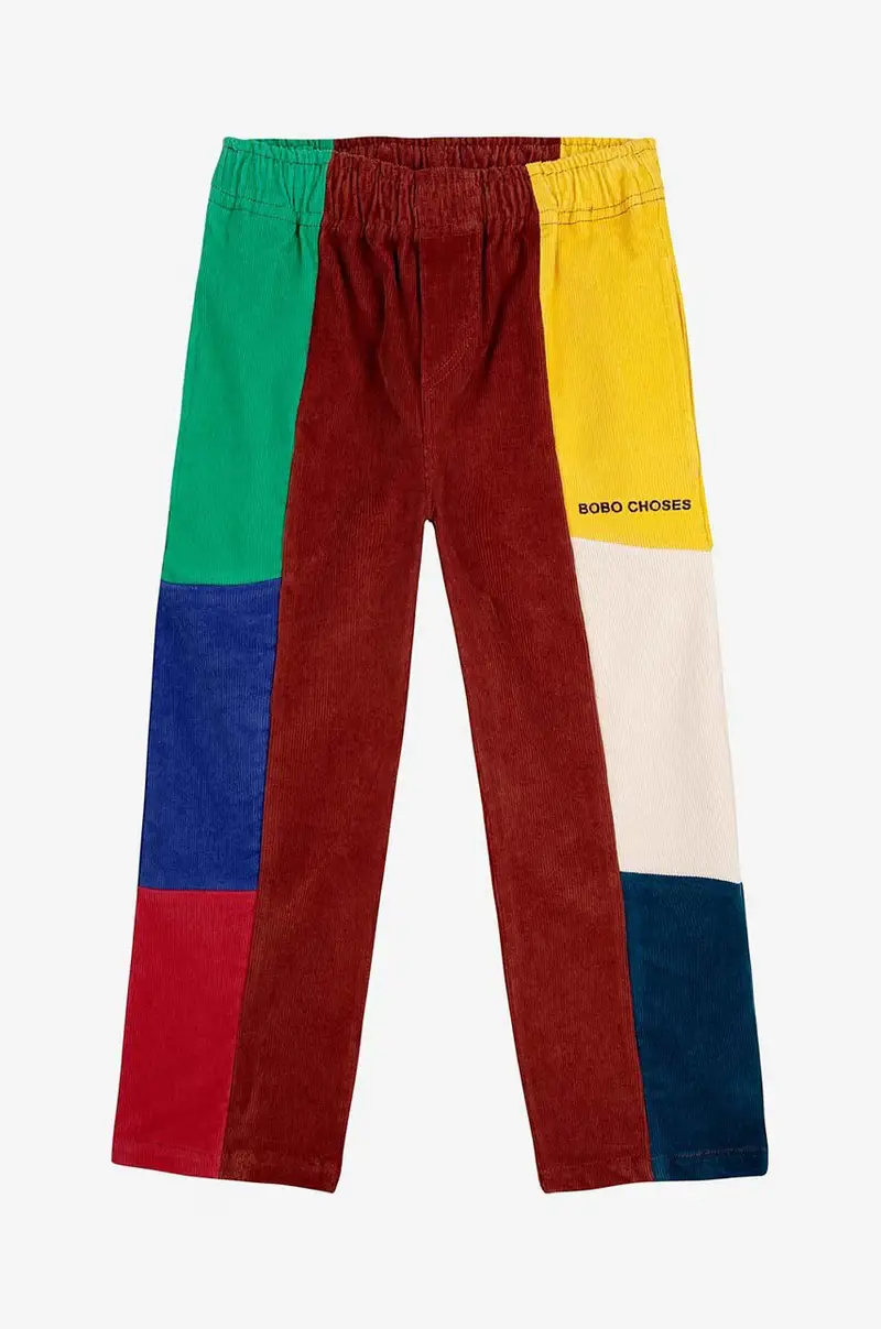 pantaloni tuta bambino/a 224AC094 Multicolore miniatura 2