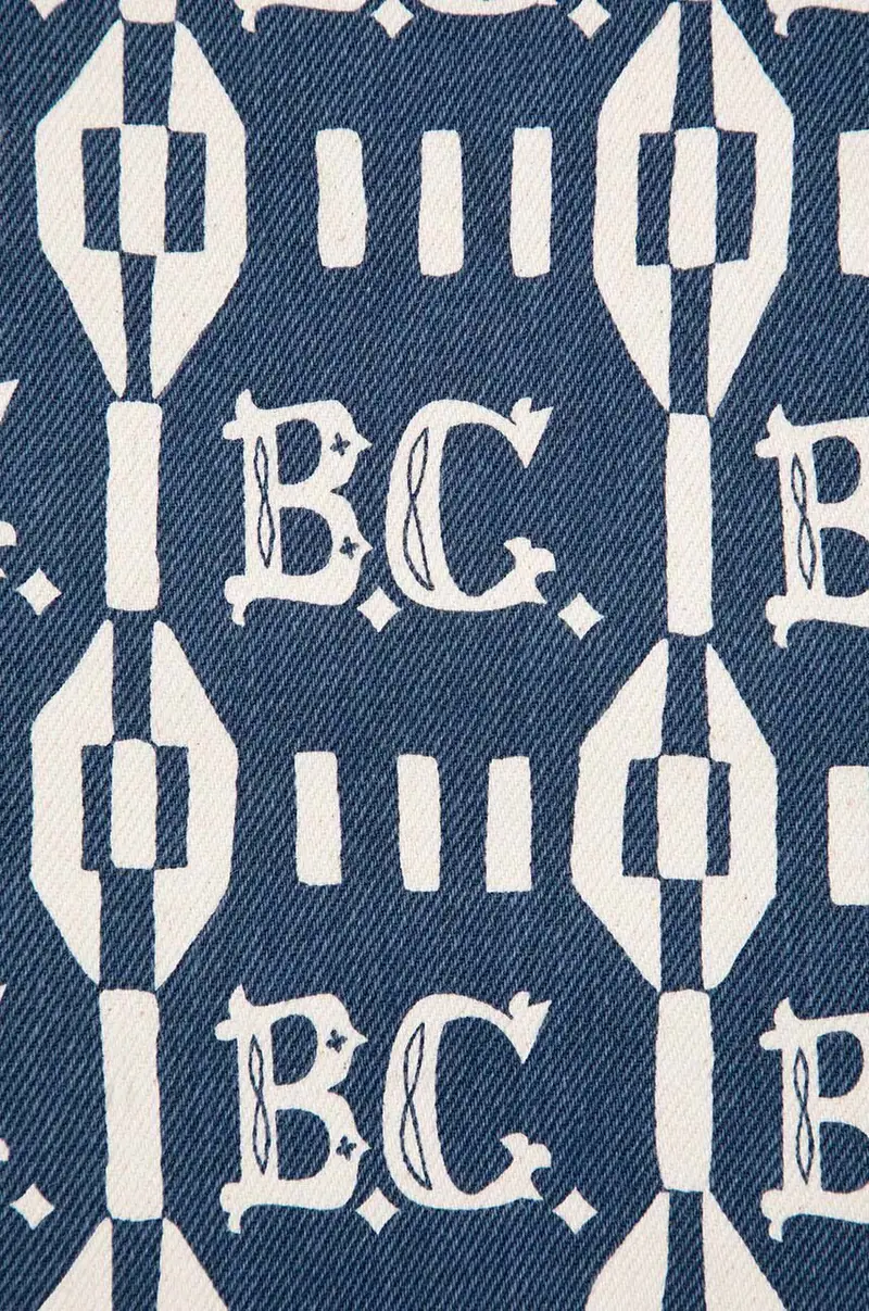 pantaloni tuta in cotone bambino/a Blu navy miniatura 4