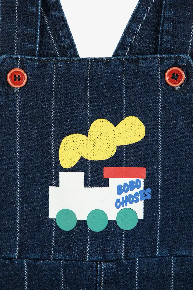 saloppette neonati Choo Choo 225AB092 Blu navy miniatura 4