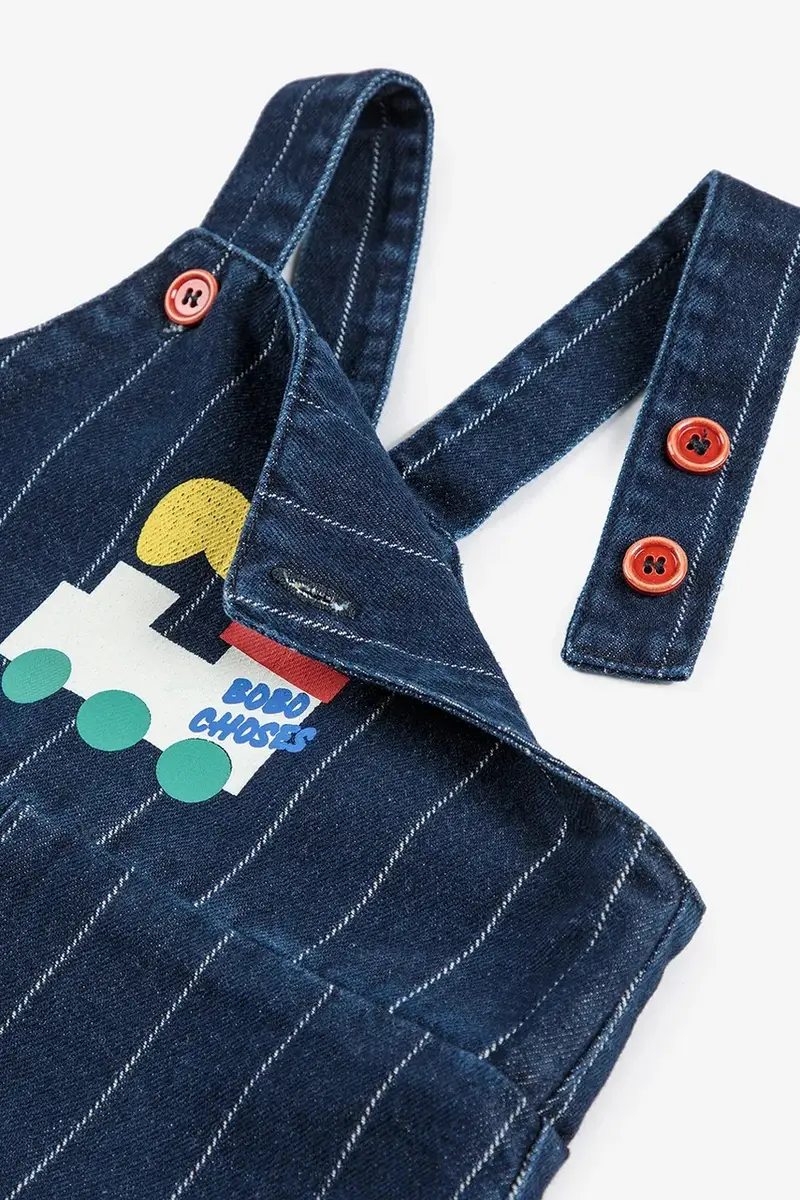 saloppette neonati Choo Choo 225AB092 Blu navy miniatura 5