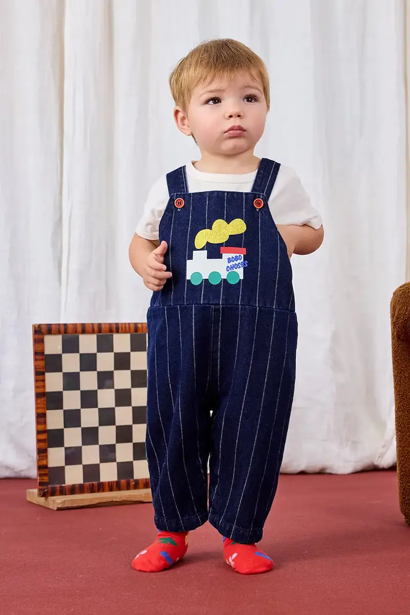 saloppette neonati Choo Choo 225AB092 Blu navy