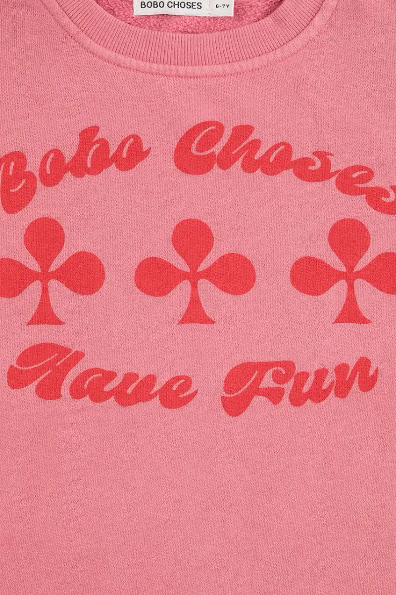 vestito di cotone bambina Have Fun colore rosa 225AC087 miniatura 3