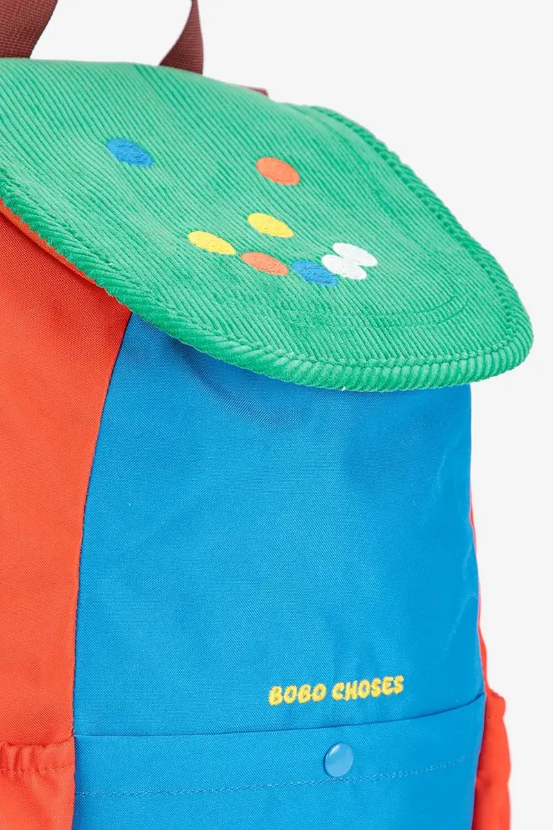 zaino bambino/a Fun Face Blu miniatura 4