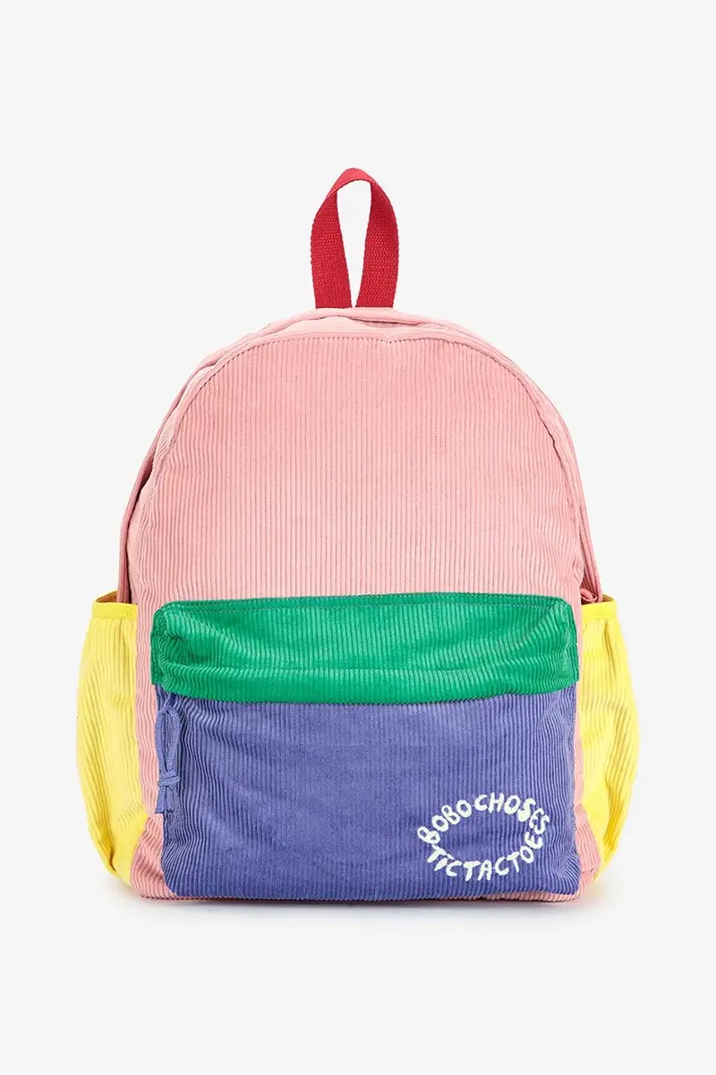 zaino bambino/a Tic Tac Toe colore rosa 225AI055 miniatura 2