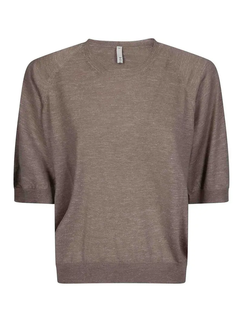 Maglia Manica Corta Tortora