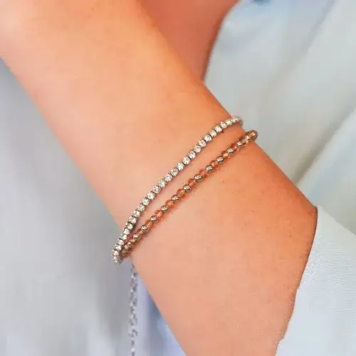 Bracciale Donna Boccadamo Mya Scintille SV_BR55 miniatura 2