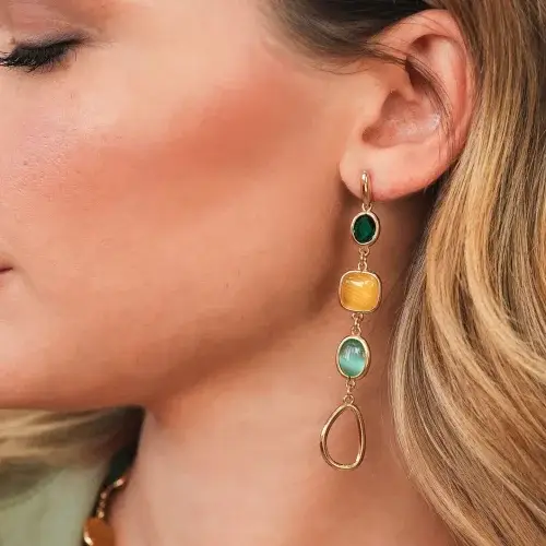Boccadamo Orecchini Donna Verde 3122630 miniatura 2
