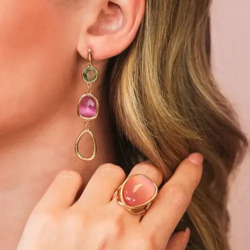 Boccadamo Orecchini Donna Verde 3122640 miniatura 2