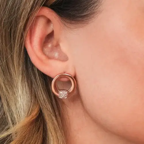 Boccadamo Orecchini Donna Oro Rosa 3210703 miniatura 2