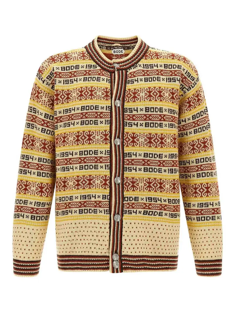 Cardigan di marzapane Multicolore