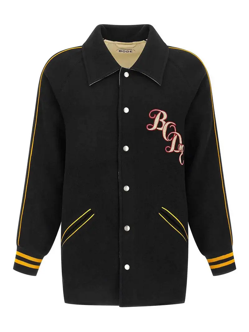 Giacca reversibile con chiusura a scatto Multicolore