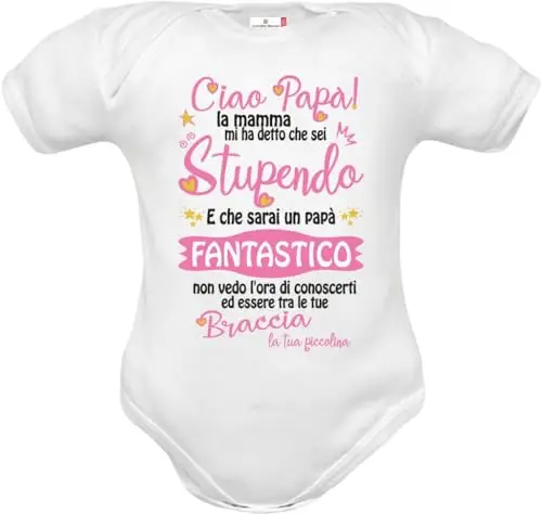 Corredino Neonato Body neonato Neonato Bianco 3516539