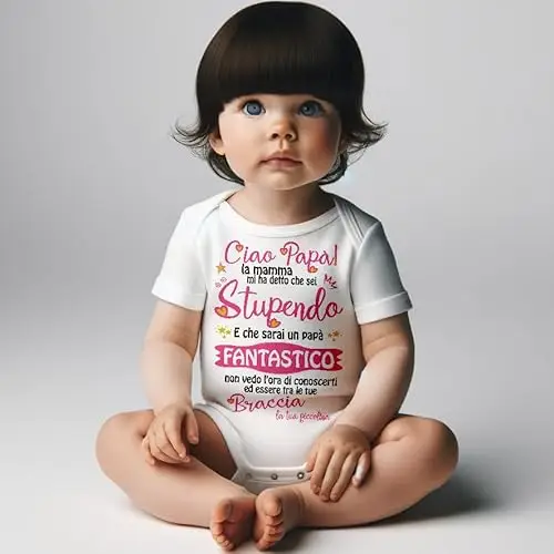 Corredino Neonato Body neonato Neonato Bianco 3516539 miniatura 2