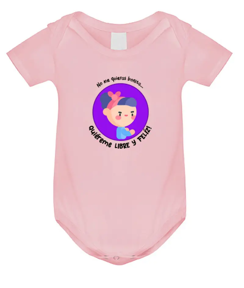 Body neonato corpo femminista. libero e felice.