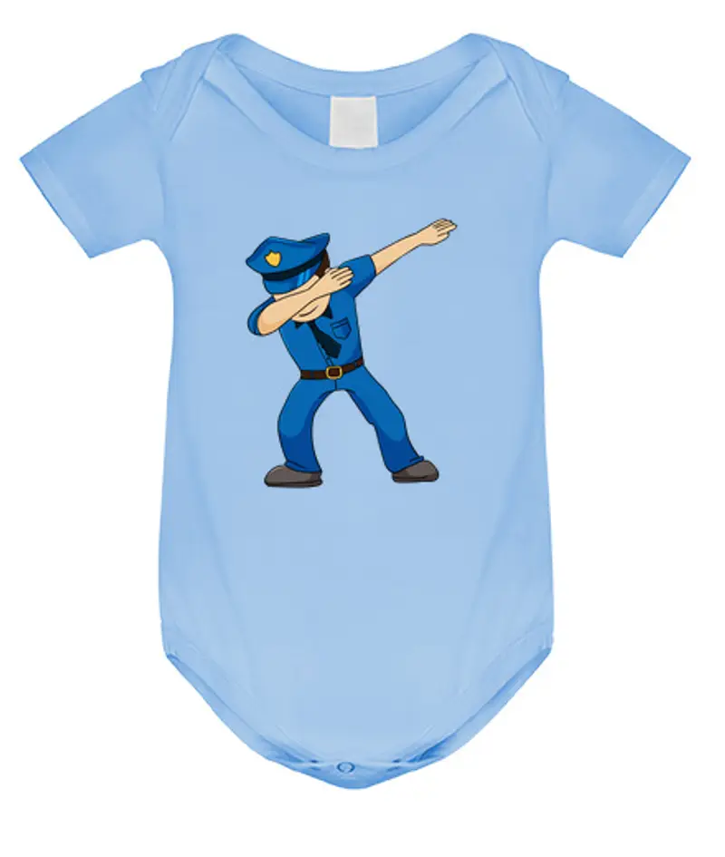 Body neonato tamponando il poliziotto di ballo