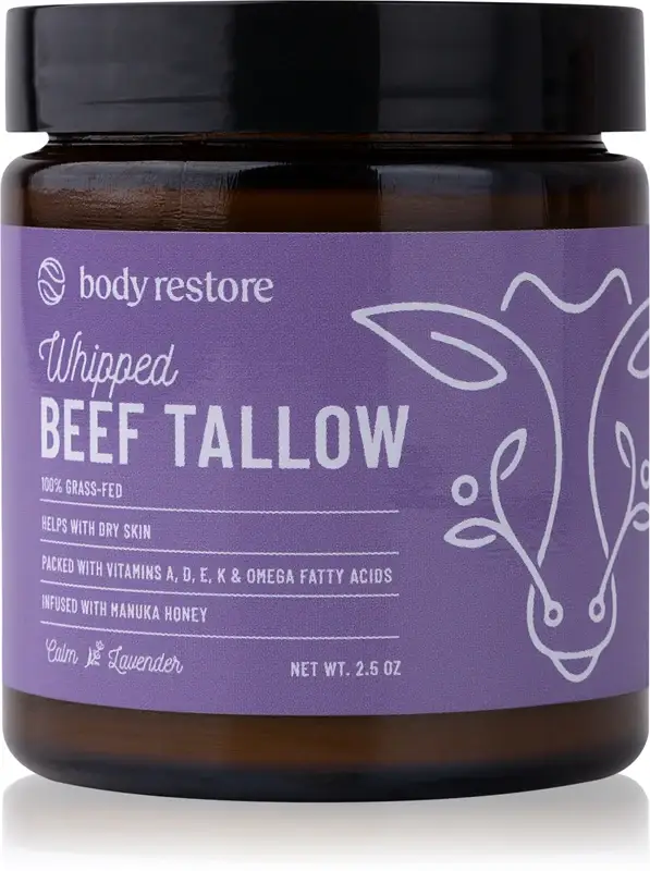 Whipped Beef Tallow Balm Lavender crema nutriente corpo 73 ml