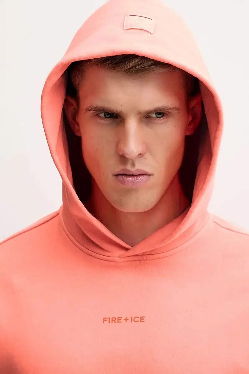 felpa in cotone ILAY Arancione miniatura 5