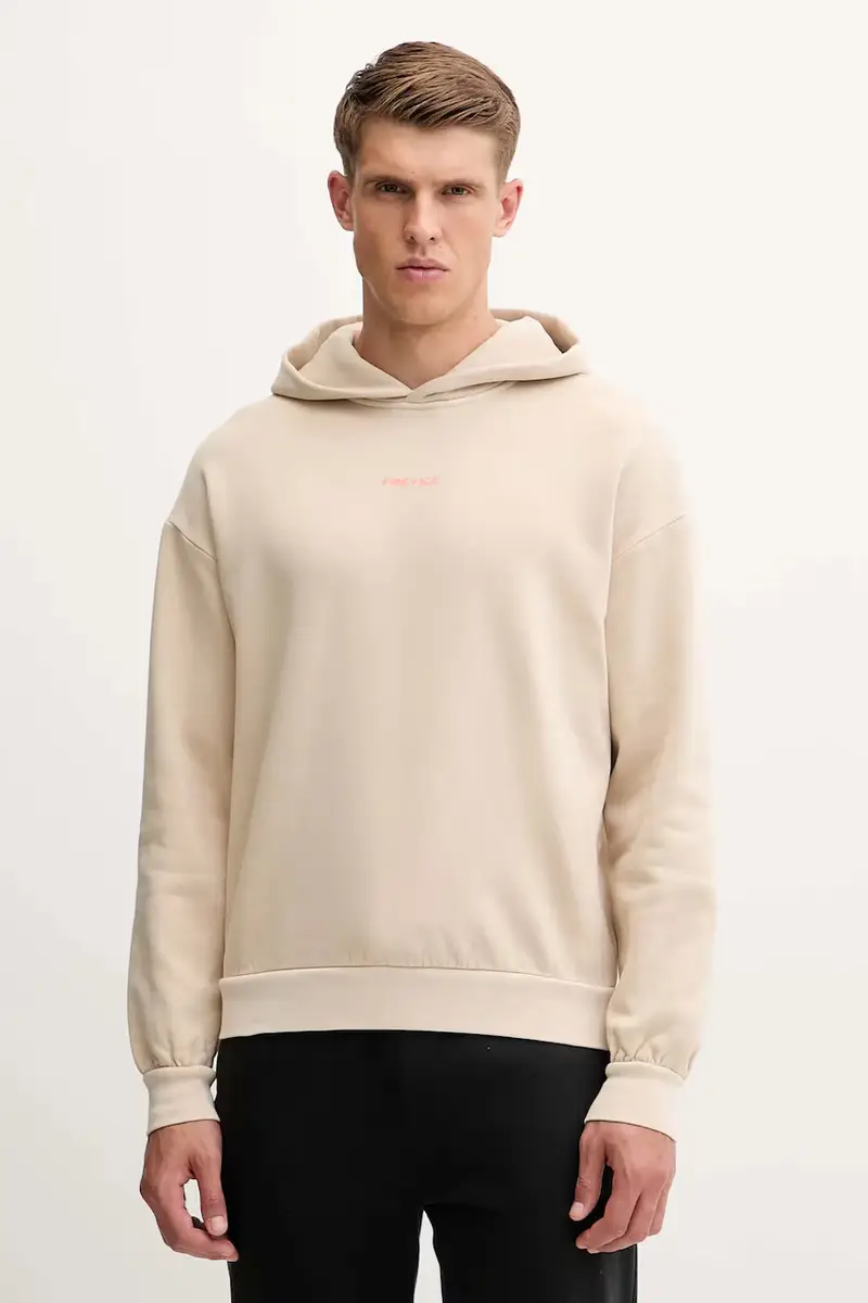 felpa in cotone ILAY Beige