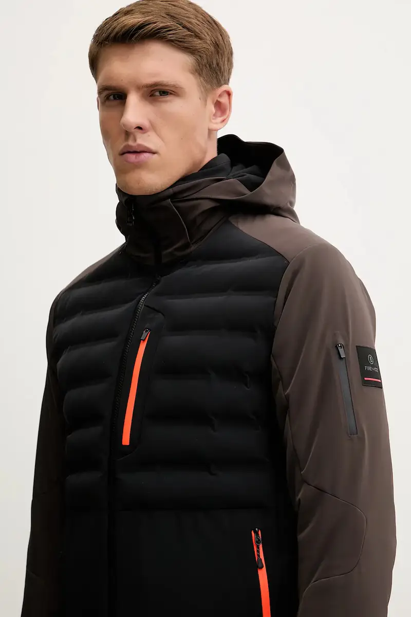 giacca da sci IVO Marrone miniatura 4